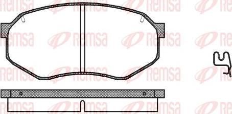 Kawe 0148 14 - Kit pastiglie freno, Freno a disco autozon.pro