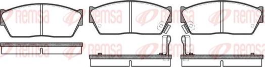 Kawe 0147 02 - Kit pastiglie freno, Freno a disco autozon.pro