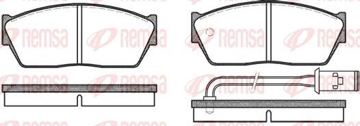 Kawe 0147 11 - Kit pastiglie freno, Freno a disco autozon.pro