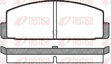 Kawe 0100 00 - Kit pastiglie freno, Freno a disco autozon.pro