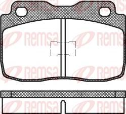 Kawe 0114 00 - Kit pastiglie freno, Freno a disco autozon.pro