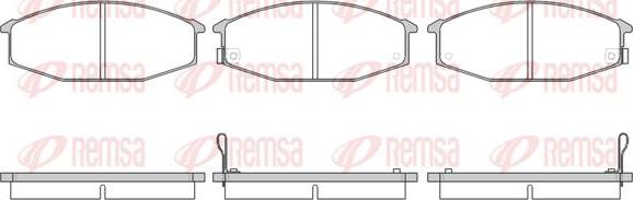 Kawe 0115 02 - Kit pastiglie freno, Freno a disco autozon.pro