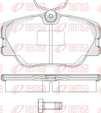 Kawe 0189 00 - Kit pastiglie freno, Freno a disco autozon.pro