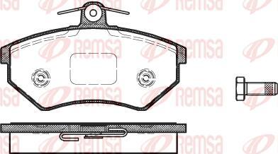 Kawe 0134 40 - Kit pastiglie freno, Freno a disco autozon.pro