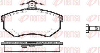 Kawe 0134 20 - Kit pastiglie freno, Freno a disco autozon.pro