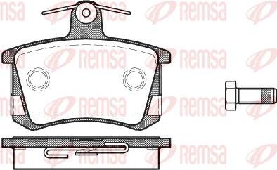 Kawe 0135 40 - Kit pastiglie freno, Freno a disco autozon.pro