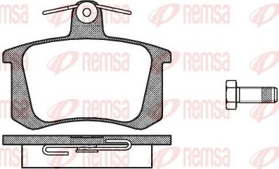 Kawe 0135 20 - Kit pastiglie freno, Freno a disco autozon.pro