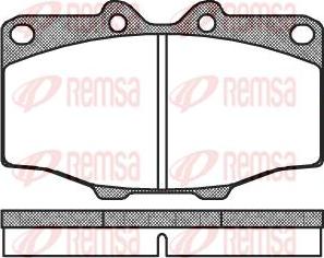 Kawe 0132 00 - Kit pastiglie freno, Freno a disco autozon.pro