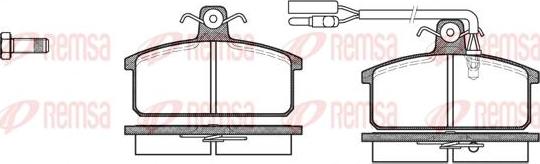 Kawe 0128 12 - Kit pastiglie freno, Freno a disco autozon.pro