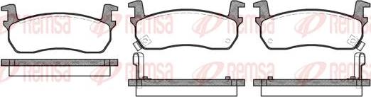 Kawe 0174 02 - Kit pastiglie freno, Freno a disco autozon.pro