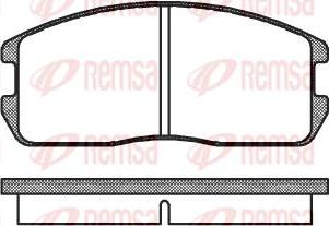 Kawe 0175 00 - Kit pastiglie freno, Freno a disco autozon.pro