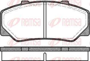 Kawe 0176 00 - Kit pastiglie freno, Freno a disco autozon.pro