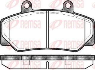 Kawe 0176 20 - Kit pastiglie freno, Freno a disco autozon.pro