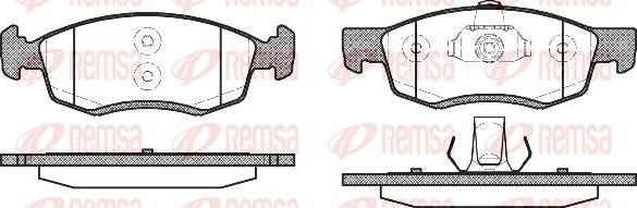 Kawe 0172 32 - Kit pastiglie freno, Freno a disco autozon.pro