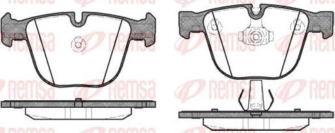 Kawe 0892 00 - Kit pastiglie freno, Freno a disco autozon.pro