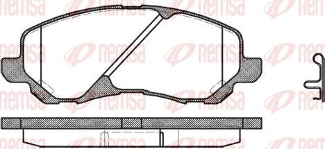 Aisin SN776P - Kit pastiglie freno, Freno a disco autozon.pro