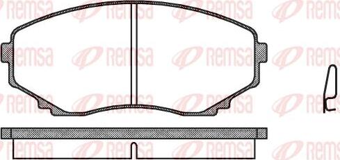 Kawe 0397 00 - Kit pastiglie freno, Freno a disco autozon.pro