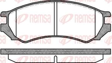 Kawe 0344 00 - Kit pastiglie freno, Freno a disco autozon.pro