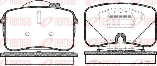 Kawe 0328 00 - Kit pastiglie freno, Freno a disco autozon.pro