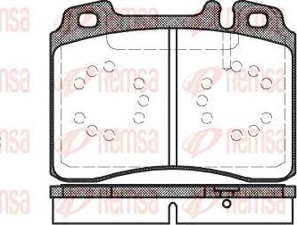 Kawe 0379 00 - Kit pastiglie freno, Freno a disco autozon.pro