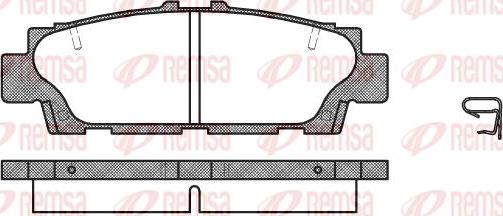 Kawe 0376 00 - Kit pastiglie freno, Freno a disco autozon.pro