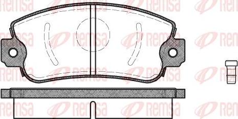 Kawe 0372 02 - Kit pastiglie freno, Freno a disco autozon.pro