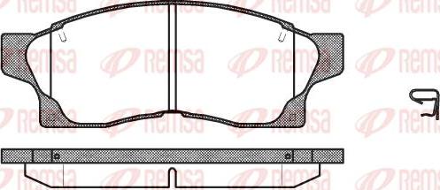 Kawe 0377 00 - Kit pastiglie freno, Freno a disco autozon.pro