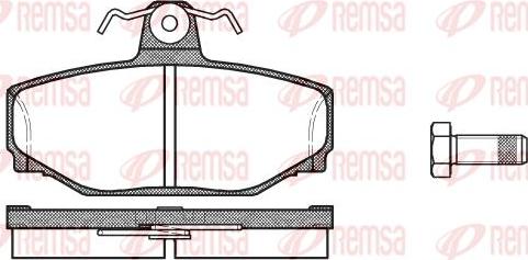 Kawe 0297 00 - Kit pastiglie freno, Freno a disco autozon.pro