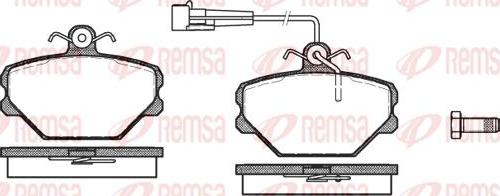 Kawe 0264 02 - Kit pastiglie freno, Freno a disco autozon.pro