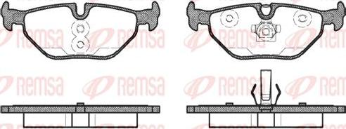 Kawe 0265 41 - Kit pastiglie freno, Freno a disco autozon.pro