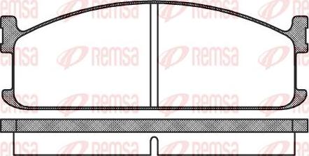 Kawe 0204 00 - Kit pastiglie freno, Freno a disco autozon.pro