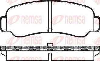 Kawe 0200 00 - Kit pastiglie freno, Freno a disco autozon.pro