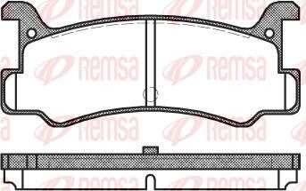 Kawe 0213 00 - Kit pastiglie freno, Freno a disco autozon.pro