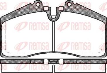 Kawe 0288 00 - Kit pastiglie freno, Freno a disco autozon.pro