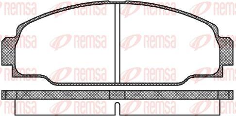 Kawe 0274 00 - Kit pastiglie freno, Freno a disco autozon.pro