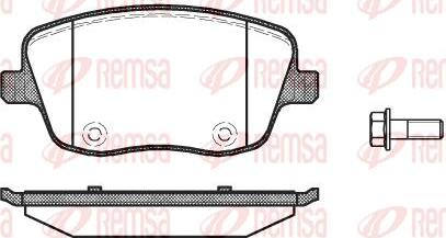 Kawe 0775 00 - Kit pastiglie freno, Freno a disco autozon.pro