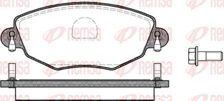 Kawe 0776 00 - Kit pastiglie freno, Freno a disco autozon.pro