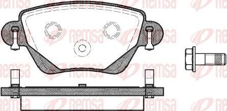 Kawe 0777 00 - Kit pastiglie freno, Freno a disco autozon.pro