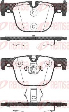 Kawe 1493 00 - Kit pastiglie freno, Freno a disco autozon.pro