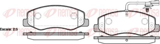 Kawe 1442 01 - Kit pastiglie freno, Freno a disco autozon.pro