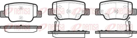 Kawe 1452 02 - Kit pastiglie freno, Freno a disco autozon.pro