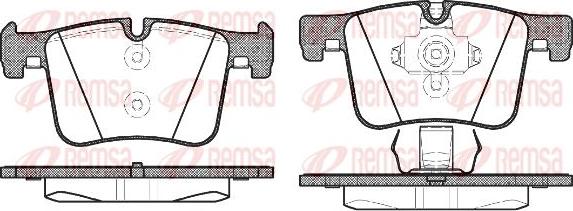 Kawe 1457 00 - Kit pastiglie freno, Freno a disco autozon.pro