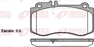 Kawe 1406 00 - Kit pastiglie freno, Freno a disco autozon.pro