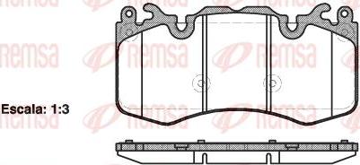 Kawe 1410 00 - Kit pastiglie freno, Freno a disco autozon.pro