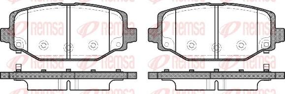 Kawe 1483 04 - Kit pastiglie freno, Freno a disco autozon.pro