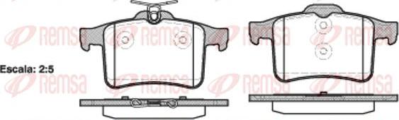 Kawe 1428 00 - Kit pastiglie freno, Freno a disco autozon.pro