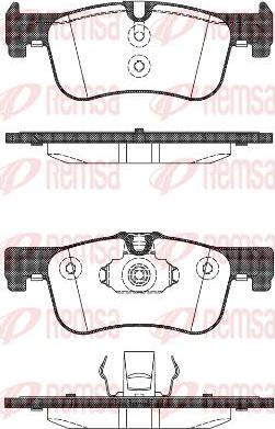 Kawe 1478 10 - Kit pastiglie freno, Freno a disco autozon.pro