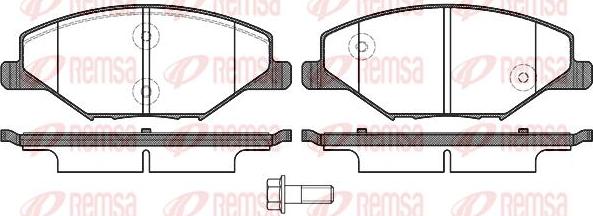 Kawe 1553 00 - Kit pastiglie freno, Freno a disco autozon.pro