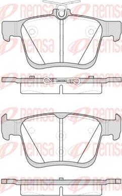 Kawe 1516 00 - Kit pastiglie freno, Freno a disco autozon.pro