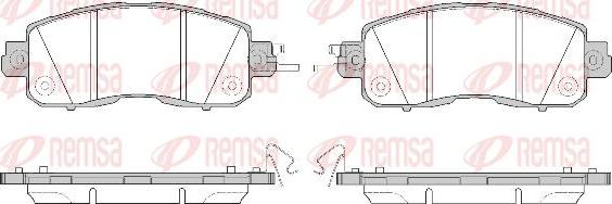 Kawe 1517 04 - Kit pastiglie freno, Freno a disco autozon.pro